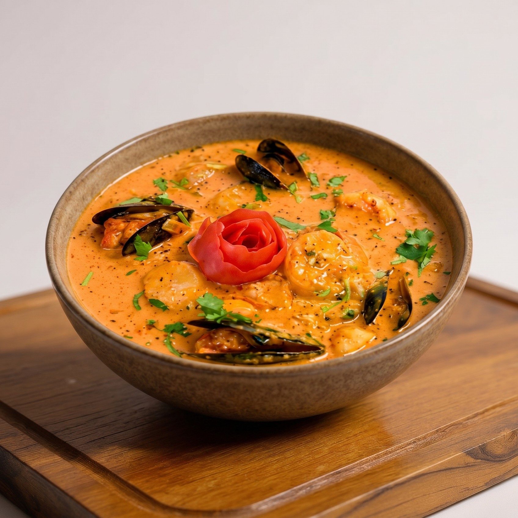 Seafood Tikka Masala.