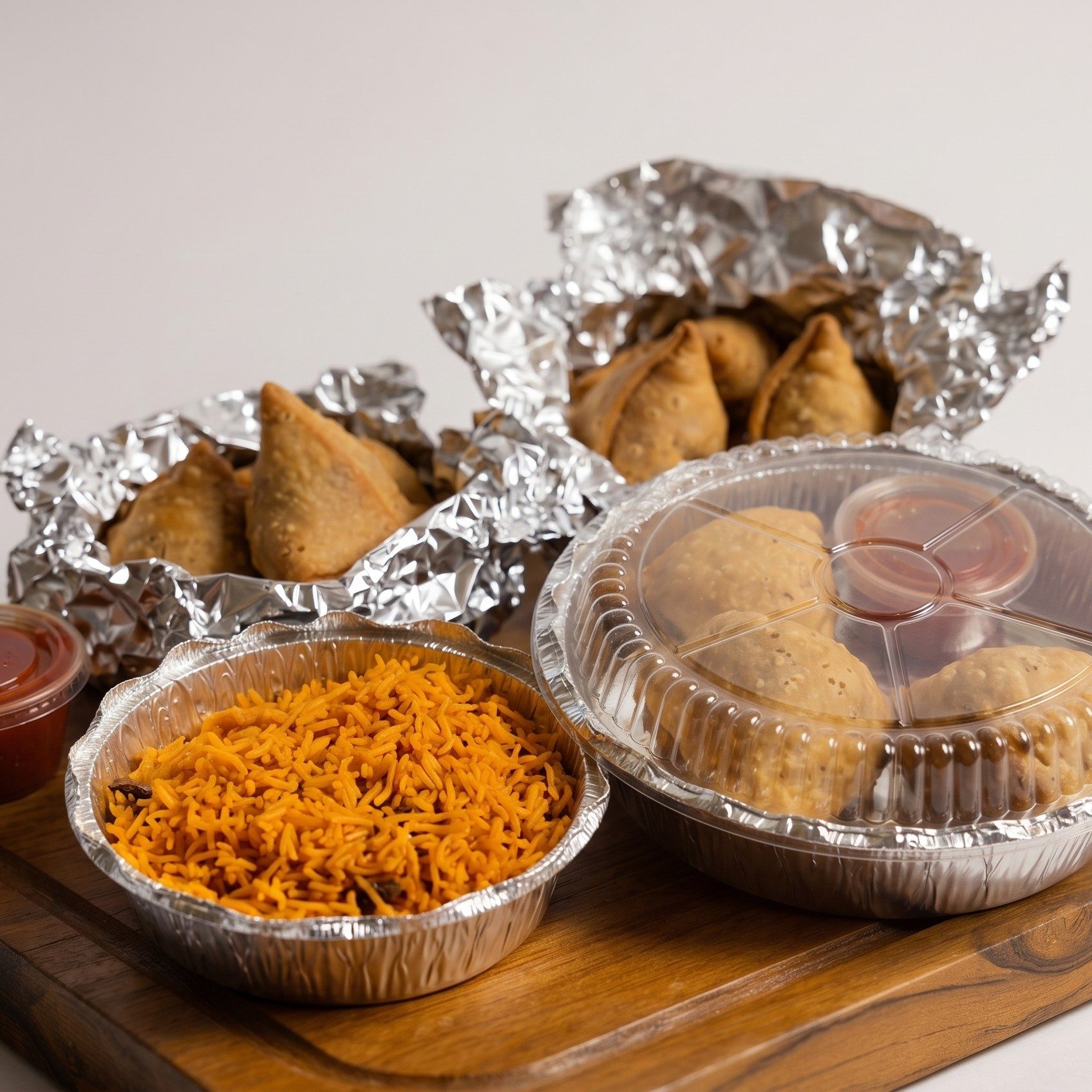 Meat Samosa.