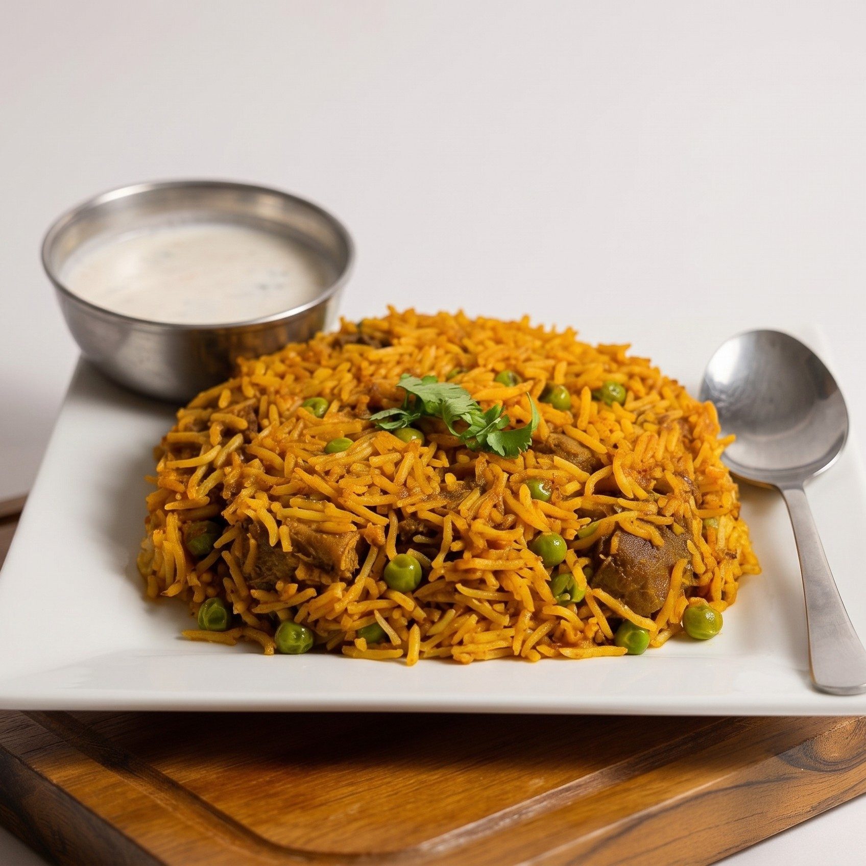 Goat Biryani.